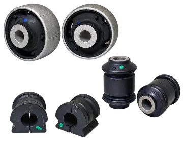 Rubber bushes